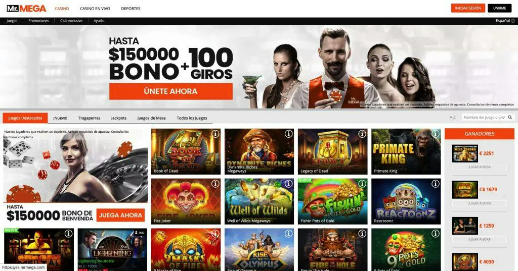 Mr Mega casino online con Neteller en Chile Mr Mega casino